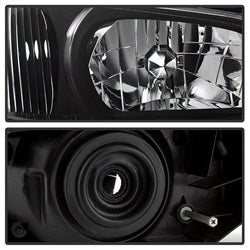 Akkon Nissan Maxima 00-01 Black OEM Style Headlights