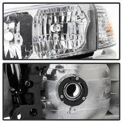 Akkon Toyota Camry 00-01 4 pc. OEM Style Headlights w/Corner Lights Chrome