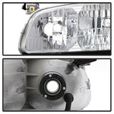 Akkon Toyota Camry 00-01 4 pc. OEM Style Headlights w/Corner Lights Chrome
