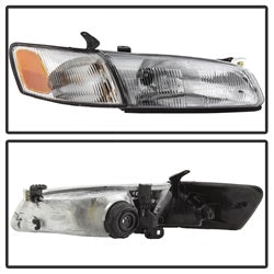 Akkon Toyota Camry 97-99 4 pc. OEM Style Headlights w/Corner Lights Chrome