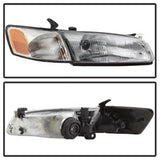 Akkon Toyota Camry 97-99 4 pc. OEM Style Headlights w/Corner Lights Chrome