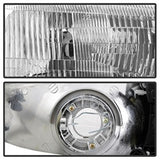 Akkon Toyota Camry 97-99 4 pc. OEM Style Headlights w/Corner Lights Chrome