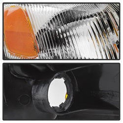 Akkon Toyota Camry 97-99 4 pc. OEM Style Headlights w/Corner Lights Chrome