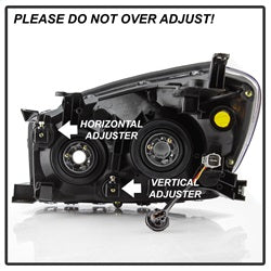 Akkon Toyota RAV4 06-08 Chrome OEM Style Headlights