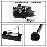 Akkon Chevrolet Impala 14-18 Chrome DRL Light Bar Projector Headlights Halogen Models Only Will Not Fit Xenon/HID Model