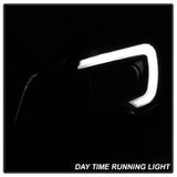 Akkon Ford Escape 13-16 Black LED Light Bar Projector Headlights Halogen Models Only Will Not Fit Xenon/HID Model