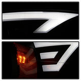 Akkon Ford F-150 15-17 Black Smoke DRL LED Light Bar Projector Headlights