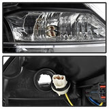Akkon Nissan Sentra 13-15 Black DRL LED Light Bar Projector Headlights Halogen Models Only