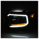 Akkon Toyota Tundra 14-18 Black DRL LED Light Bar Projector Headlights