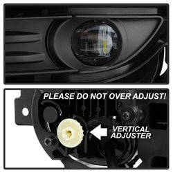 Spyder Mazda CX-5 17-18 w/Switch LED Fog Lights Clear
