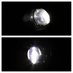 Spyder Mazda CX-5 17-18 w/Switch LED Fog Lights Clear