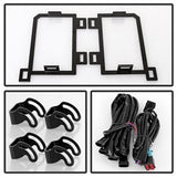 Spyder Ram 1500 13-18 w/Bracket And Switch LED Fog Lights No Bulbs Needed Clear