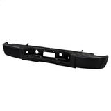xTune Chevrolet Silverado 1500/Sierra 1500 07-13 Chrome OEM Style Steel Rear Bumper Does Not Fit w/Park Assist Sensors Hole OEM PN[GM1103159]
