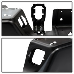 xTune Dodge Ram 1500/1500 09-10 Black OEM Style Steel Rear Bumper w/Dual Exhaust Models Only Does Not Fit w/Parking Sensors Hole