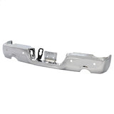 xTune Dodge Ram 1500/1500 09-10 Chrome OEM Style Steel Rear Bumper w/Dual Exhaust Models And Parking Sensors Hole OEM PN[CH1102365]