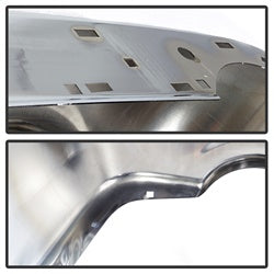xTune Dodge Ram 1500/1500 09-10 Chrome OEM Style Steel Rear Bumper w/Dual Exhaust Models And Parking Sensors Hole OEM PN[CH1102365]
