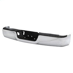 xTune Dodge Ram 1500/Ram 2500/Ram 3500/1500/2500/3500 09-10 Chrome OEM Style Steel Rear Bumper Does Not Fit w/Parking Sensors Hole And Dual Exhaust OEM PN[CH1103117]