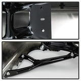 xTune Dodge Ram 1500/Ram 2500/Ram 3500/1500/2500/3500 09-10 Chrome OEM Style Steel Rear Bumper Does Not Fit w/Parking Sensors Hole And Dual Exhaust OEM PN[CH1103117]