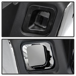 xTune Dodge Ram 1500/1500 09-10 Chrome OEM Style Steel Rear Bumper w/Dual Exhaust Does Not Fit w/Parking Sensors Hole