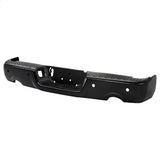 xTune Dodge Ram 1500/1500 09-10 Black OEM Style Steel Rear Bumper w/Dual Exhaust And Parking Sensors Hole OEM PN[CH1103124]