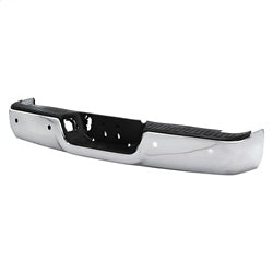 xTune Dodge Ram 1500/Ram 2500/Ram 3500/1500/2500/3500 09-10 Chrome OEM Style Steel Rear Bumper w/Parking Sensors Hole OEM PN[CH1103122]