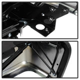 xTune Chevrolet Silverado 2500 HD/Silverado 3500 HD/Sierra 2500 HD/Sierra 3500 HD 07-10 Chrome OEM Style Steel Rear Bumper w/Dual Exhaust Does Not Fit w/Park Assist Sensor Hole And Dual Rear Wheels