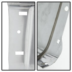 xTune Chevrolet Silverado 1500/Silverado 2500 HD/Sierra 1500 07-13 Chrome Rear Bumper Cap End Left w/o Sensor