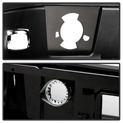 xTune Chevrolet Silverado 1500/Sierra 1500 07-13 Black OEM Style Steel Rear Bumper w/Parking Sensors Hole OEM PN[GM1103149]