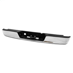 xTune Dodge Ram 1500/Ram 2500/Ram 3500 02-08 Chrome OEM Style Steel Rear Bumper Incl. Brackets Hardware And Step Pads