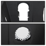 xTune Chevrolet Silverado 1500/Sierra 1500 14-18 Chrome Rear Steel Bumper w/o Park Assist Sensor Hole w/Corner Steps Bracket/Hardware And Step Pads