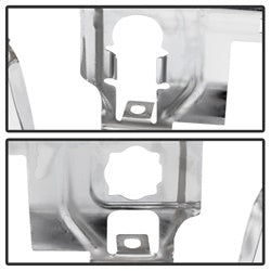 xTune Chevrolet Silverado 1500/Sierra 1500 14-18 Chrome Rear Steel Bumper w/Park Assist Sensor Hole OEM PN[23108141]