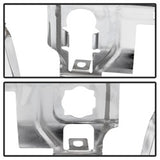 xTune Chevrolet Silverado 1500/Sierra 1500 14-18 Chrome Rear Steel Bumper w/Park Assist Sensor Hole OEM PN[23108141]