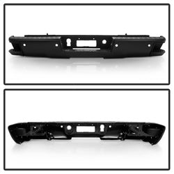 xTune Chevrolet Silverado 1500/Sierra 1500 14-18 Black Rear Steel Bumper OEM PN[23112252-PFM]