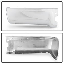 xTune Ford F-150 09-14 Chrome Rear Bumper Cap End w/o Sensor Hole Left