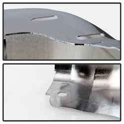 xTune Ford F-150 09-14 Chrome Rear Bumper Cap End w/o Sensor Hole Left