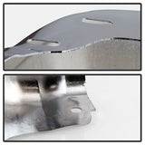 xTune Ford F-150 09-14 Chrome Rear Bumper Cap End Right w/o Sensor Hole