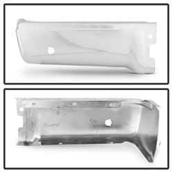xTune Ford F-150 09-14 Chrome Rear Bumper Cap End Left w/Sensor Hole Rear Bumper Cap End