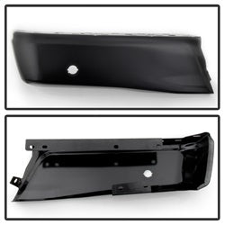 xTune Ford F-150 15-18 Black Rear Bumper Cap End Left Paintable