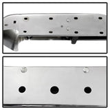 xTune Dodge Ram 1500/Ram 2500/Ram 3500 94-01 Chrome OEM Style Steel Rear Bumper Incl. Brackets Hardware And Step Pads