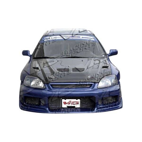 1990-1993 Acura Integra 2 doors 4 doors EVO Style Carbon Fiber Black Hood
