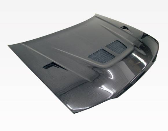 1990-1993 Honda Accord 4 doors 2 doors EVO Style Carbon Fiber Black Hood
