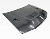 1990-1993 Honda Accord 4 doors 2 doors EVO Style Carbon Fiber Black Hood