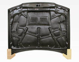 1990-1993 Honda Accord 4 doors 2 doors EVO Style Carbon Fiber Black Hood