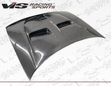 1990-1993 Honda Accord 4 doors 2 doors XTREME GT Style Carbon Fiber Black Hood