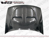 1990-1993 Honda Accord 4 doors 2 doors XTREME GT Style Carbon Fiber Black Hood