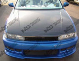 1990-1993 Honda Accord 4 doors 2 doors OEM Style Carbon Fiber Black Hood
