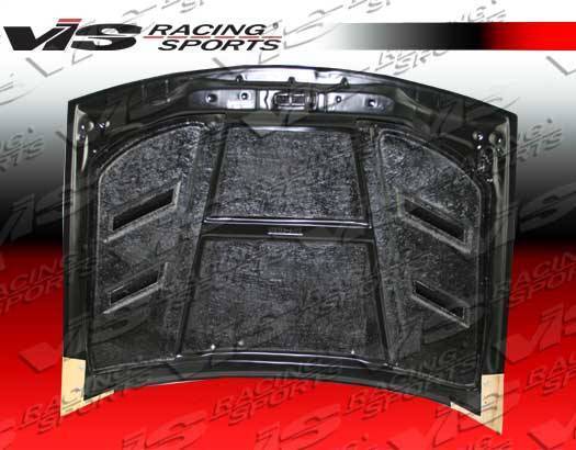 1990-1996 Nissan 300ZX 2 doors AMS Style Carbon Fiber Black Hood