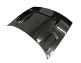 1990-1996 Nissan 300ZX 2 doors Drift 2 Style Carbon Fiber Black Hood