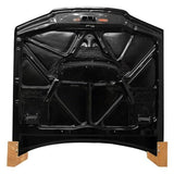 1990-1994 Nissan Skyline R32 GTR 2 doors JS Style Carbon Fiber Black Hood