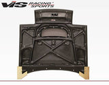 1990-1993 Toyota Celica 2 doors CS Style Carbon Fiber Black Hood